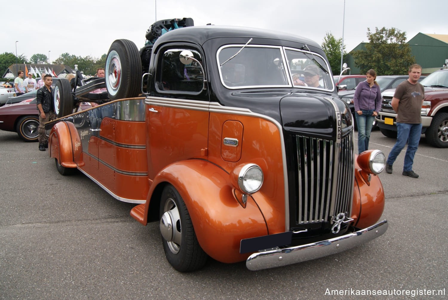 Vrachtwagens Ford uit 1940