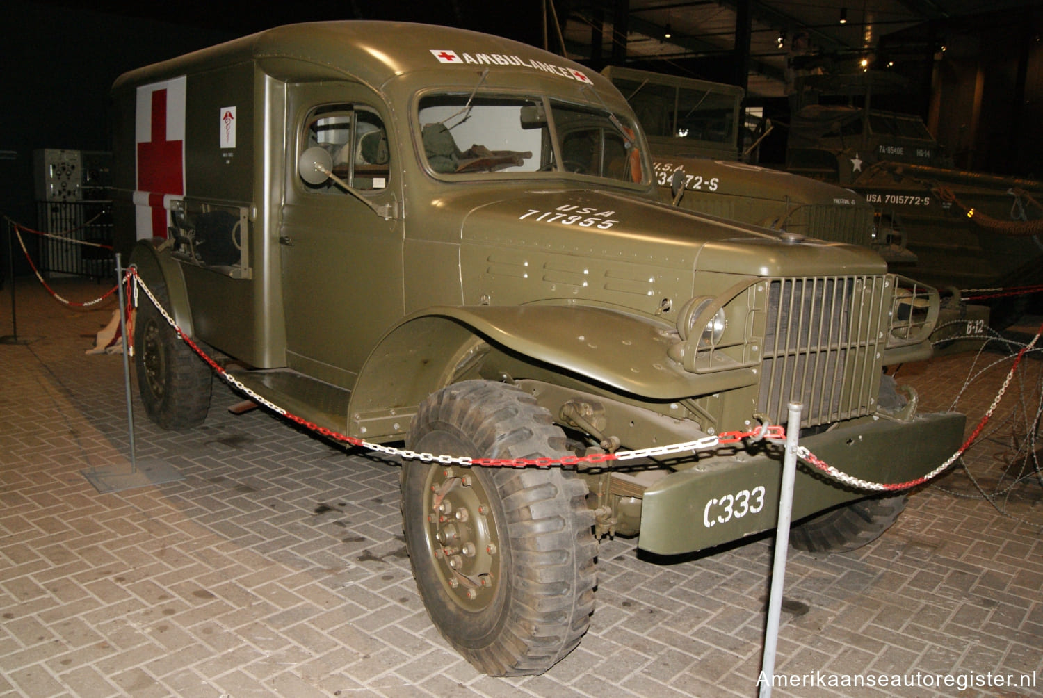 Vrachtwagens Dodge uit 1941