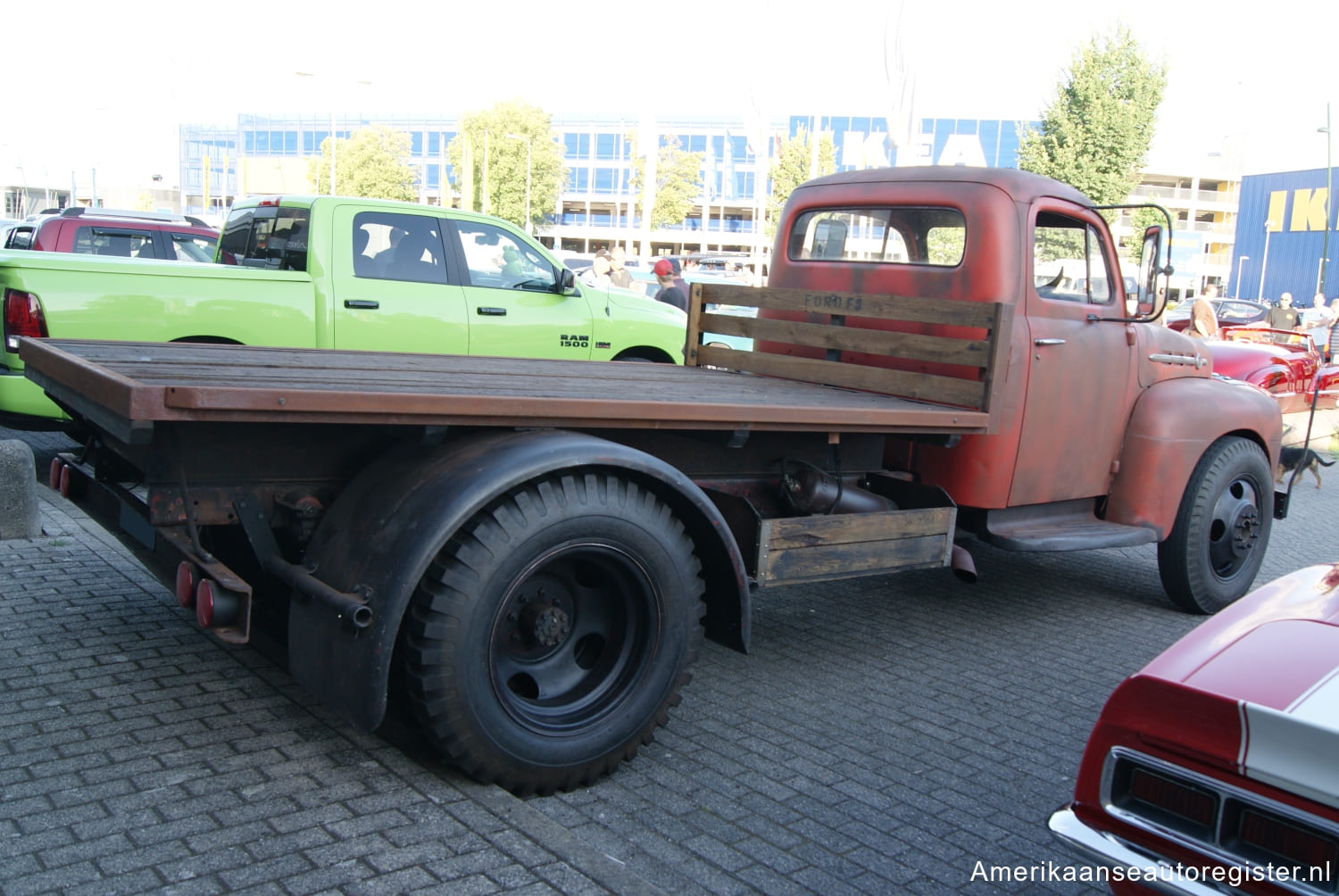 Vrachtwagens Ford uit 1952