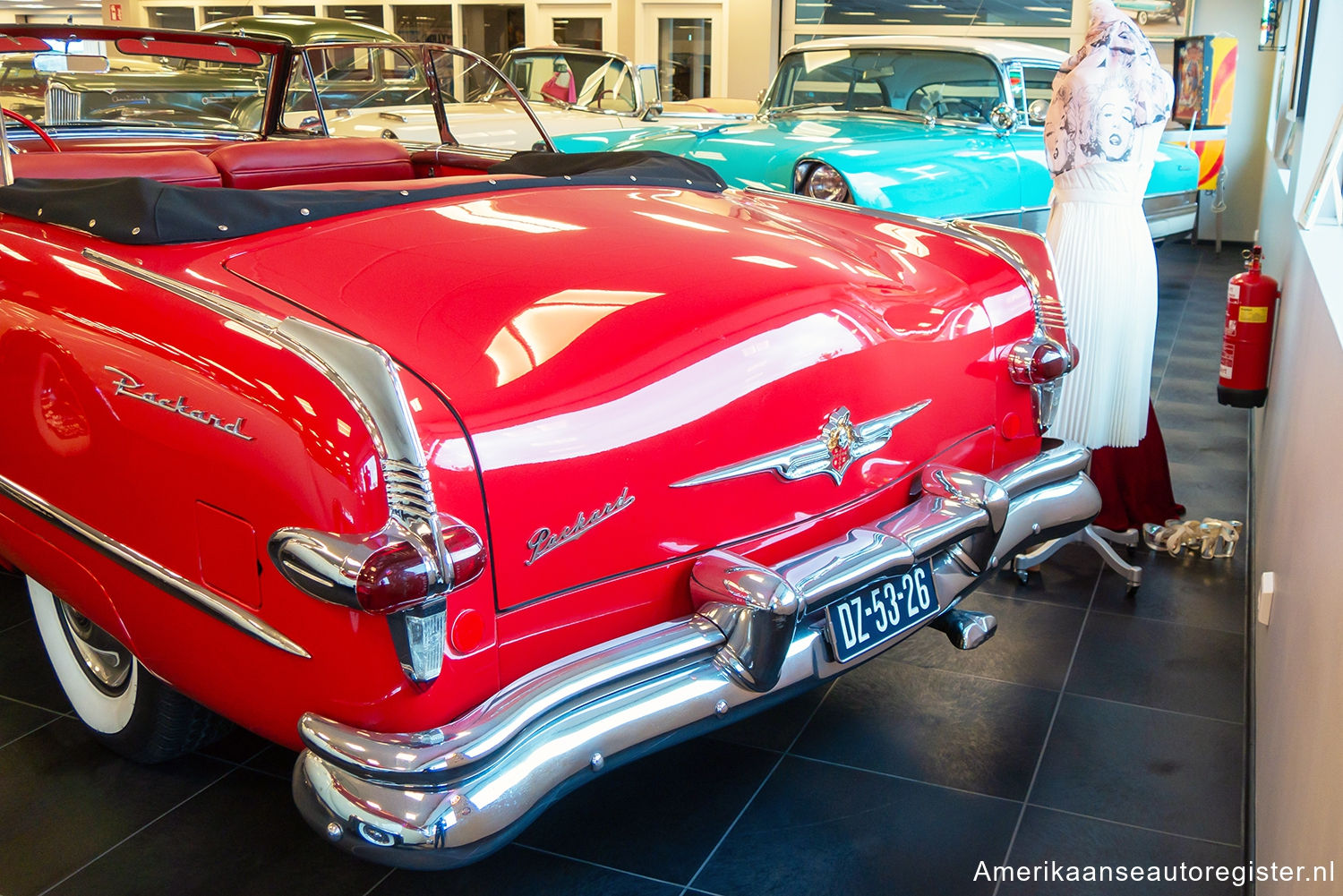 Packard Convertible uit 1954