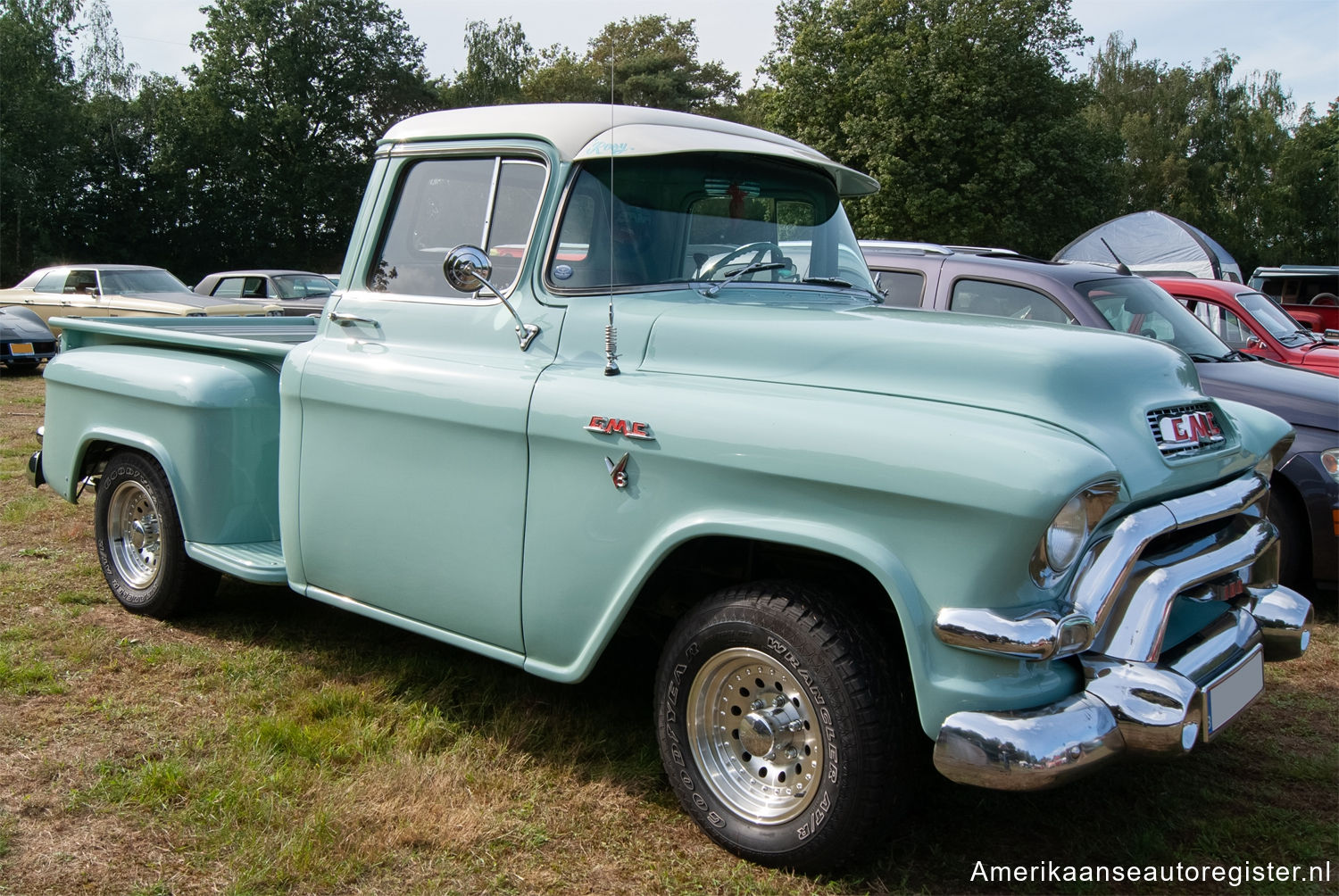 Gmc Pickup uit 1955