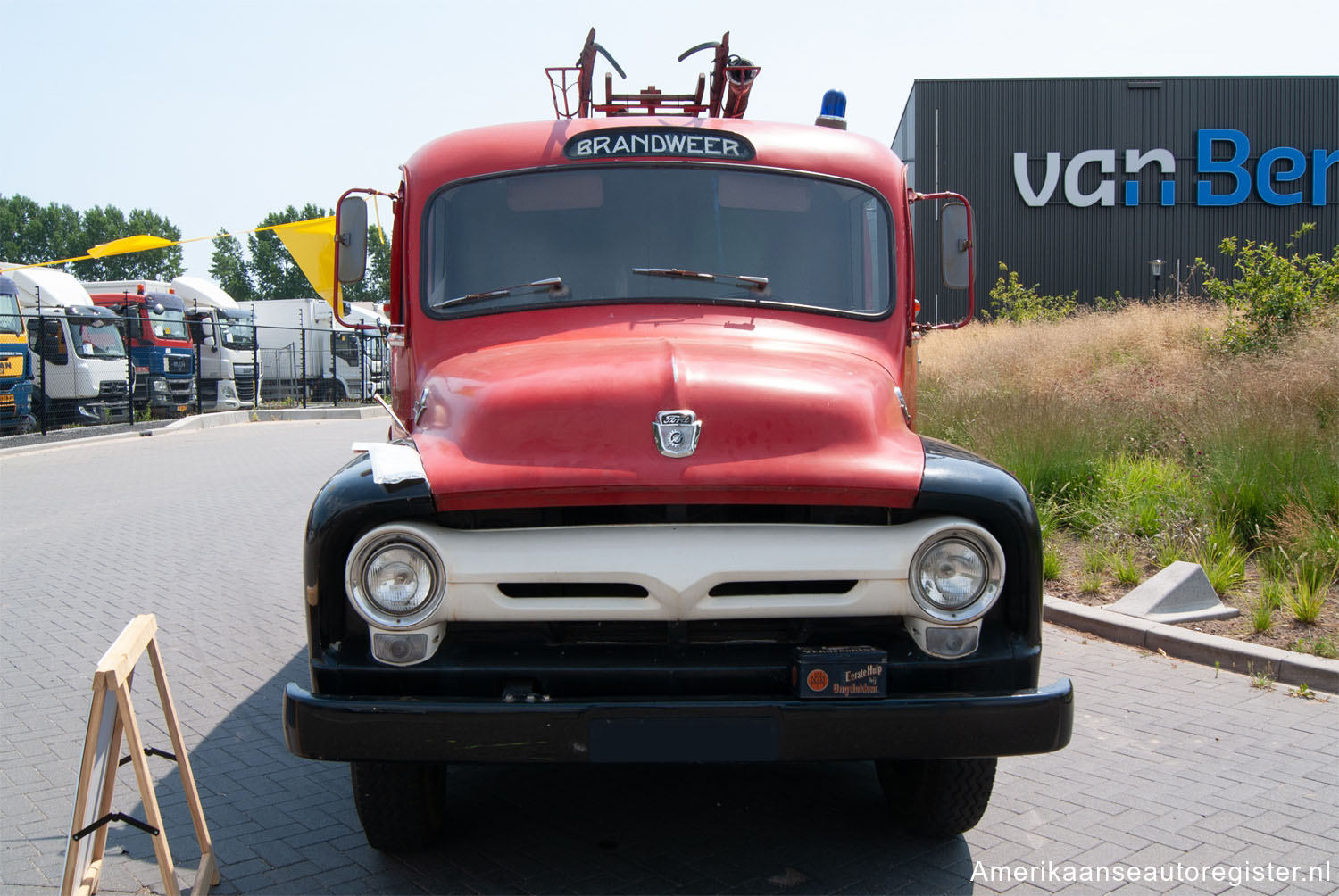 Vrachtwagens Ford uit 1955