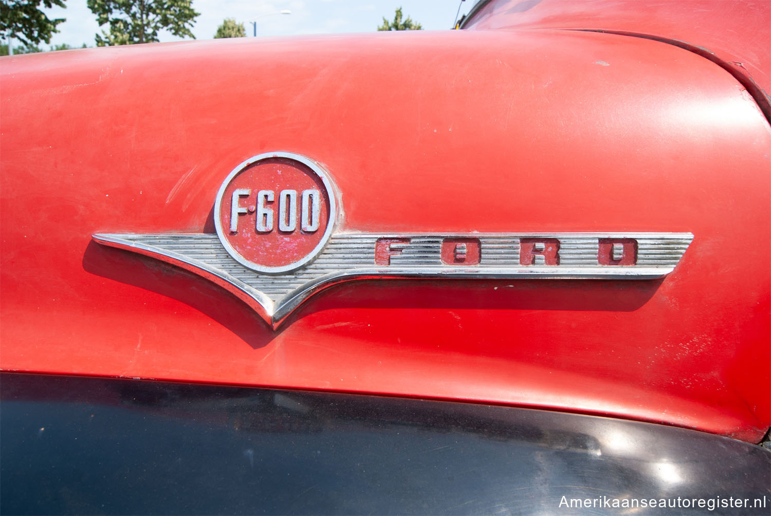 Vrachtwagens Ford uit 1955