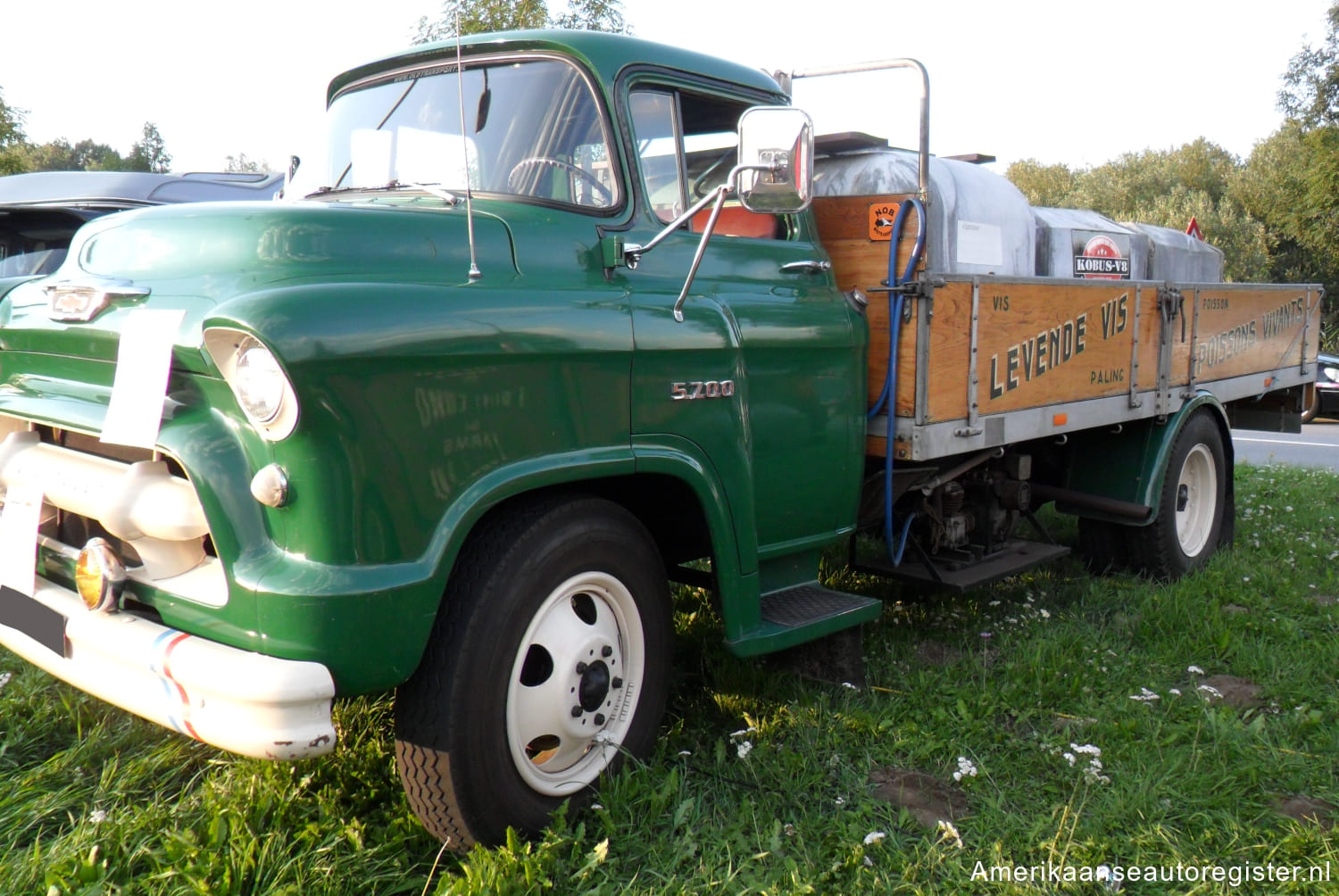 Vrachtwagens Chevrolet uit 1956