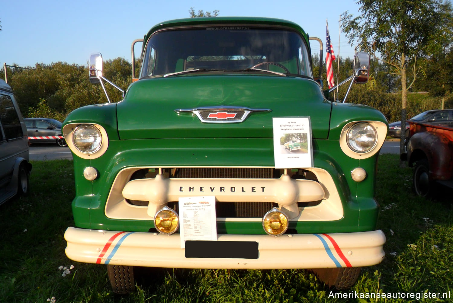 Vrachtwagens Chevrolet uit 1956