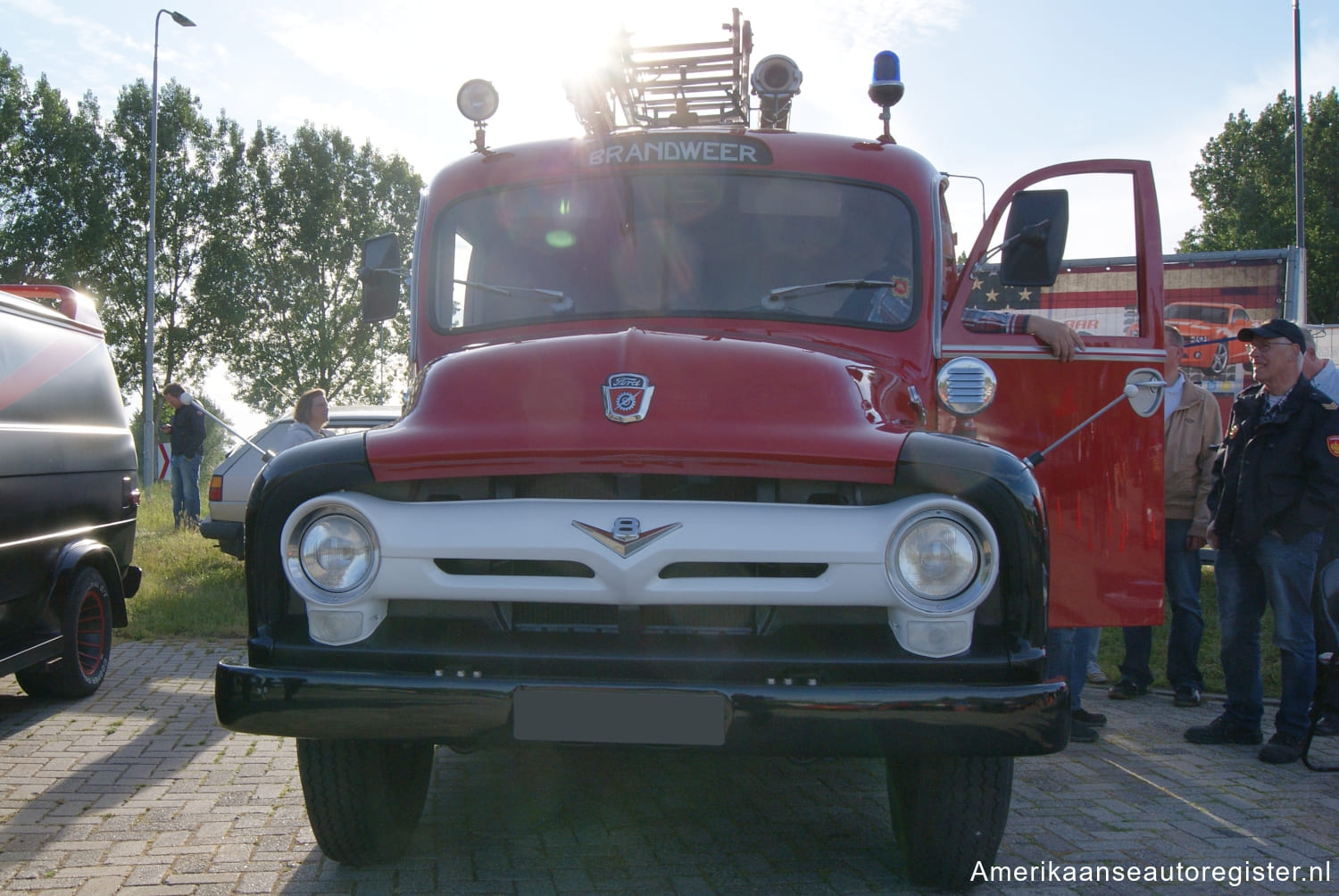 Vrachtwagens Ford uit 1956