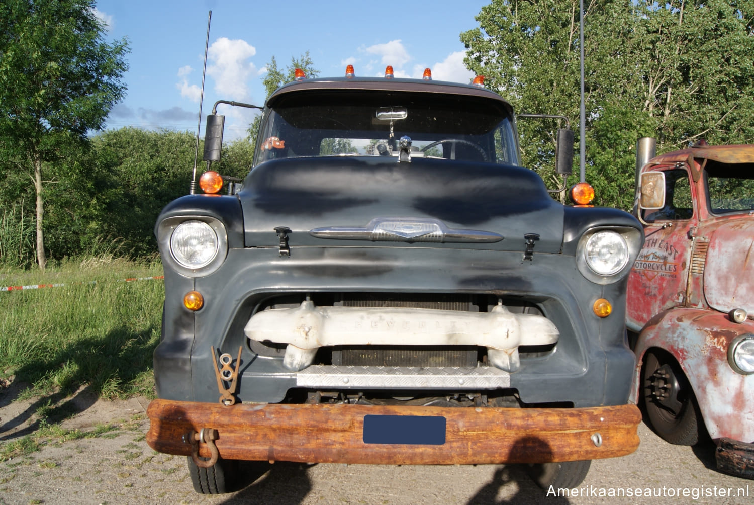 Vrachtwagens Chevrolet uit 1957