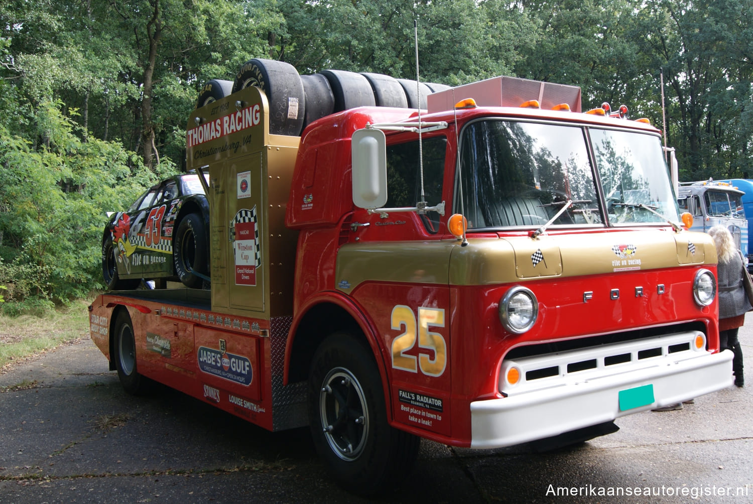 Vrachtwagens Ford uit 1957