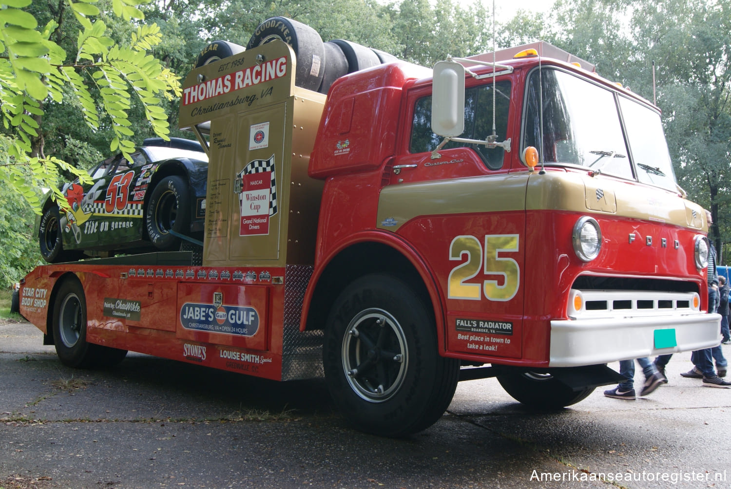 Vrachtwagens Ford uit 1957