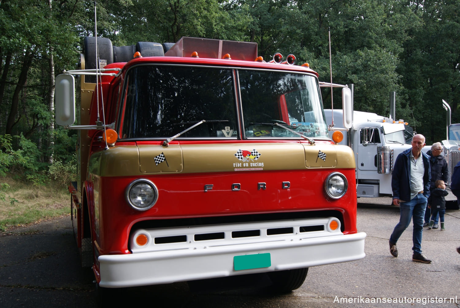 Vrachtwagens Ford uit 1957