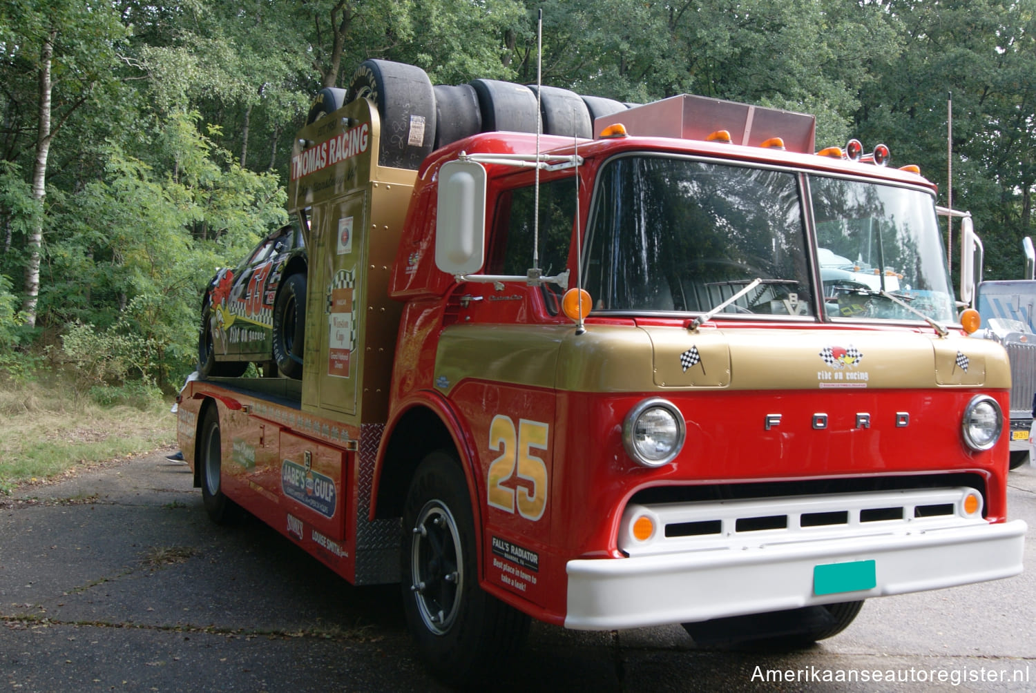 Vrachtwagens Ford uit 1957