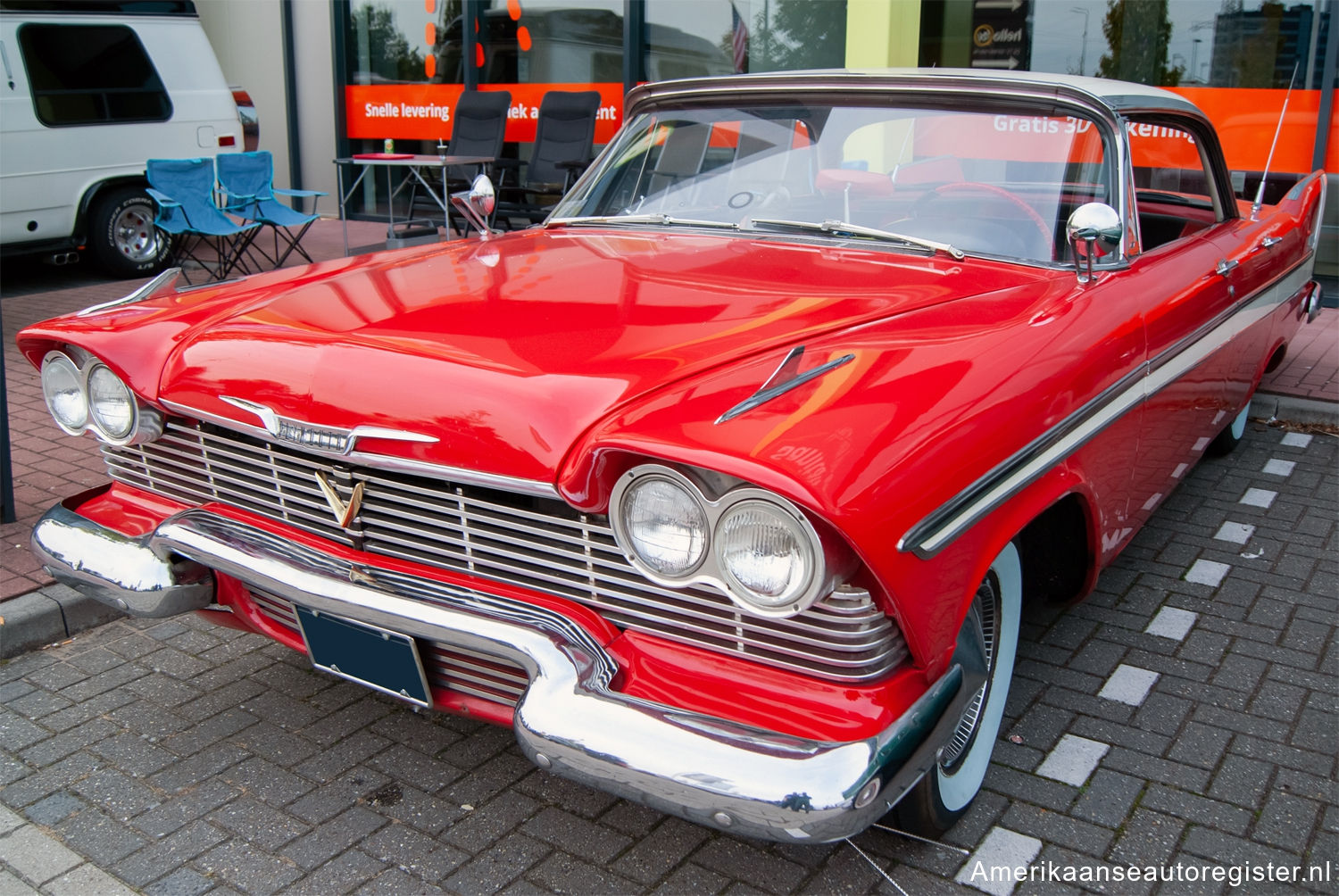 Plymouth Belvedere uit 1958