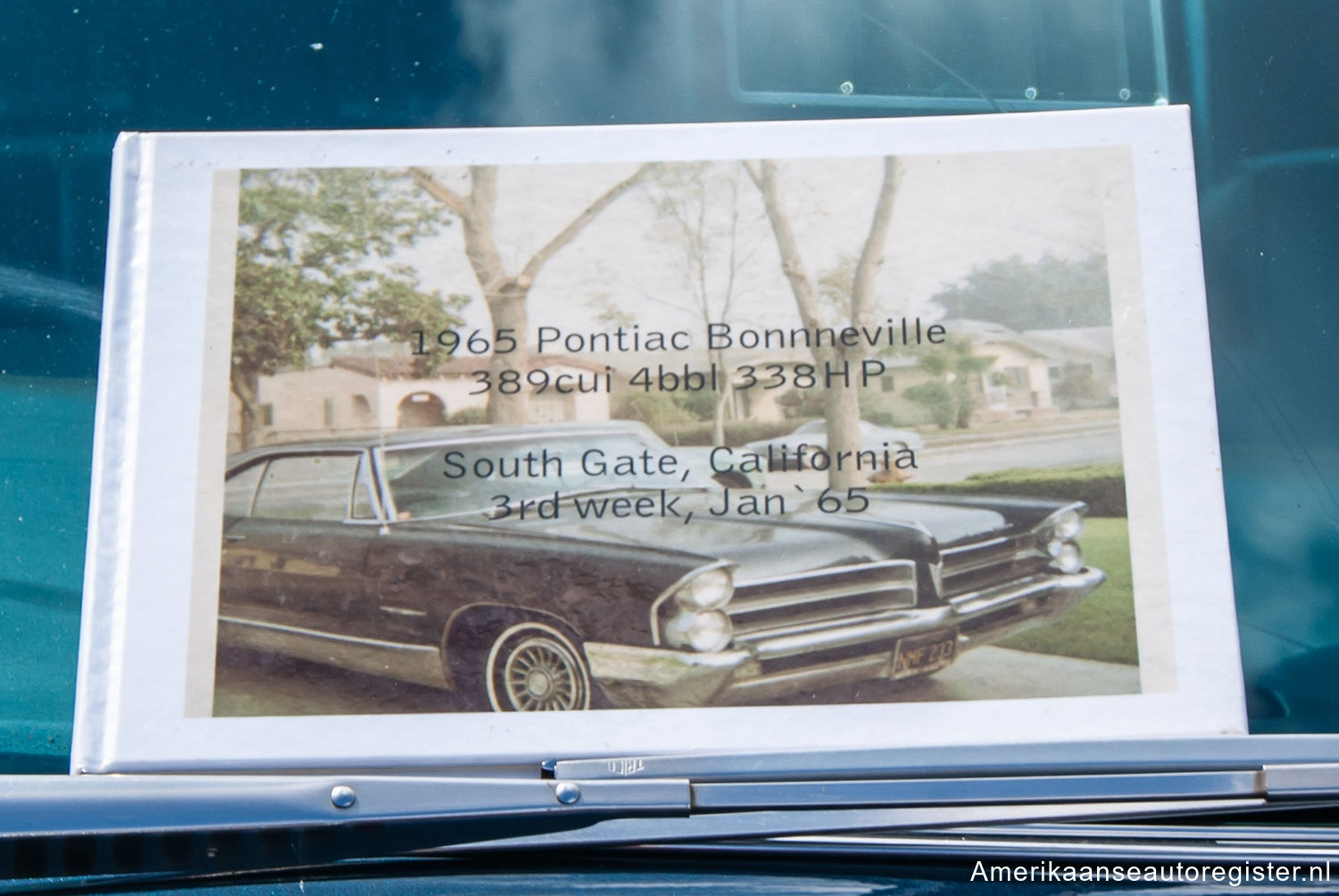 Pontiac Bonneville uit 1965