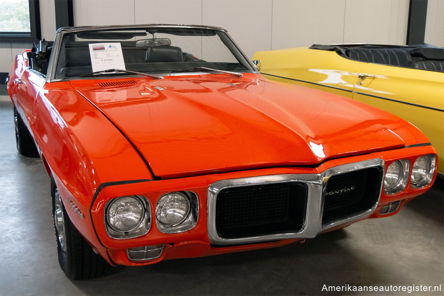 Pontiac Firebird uit 1969