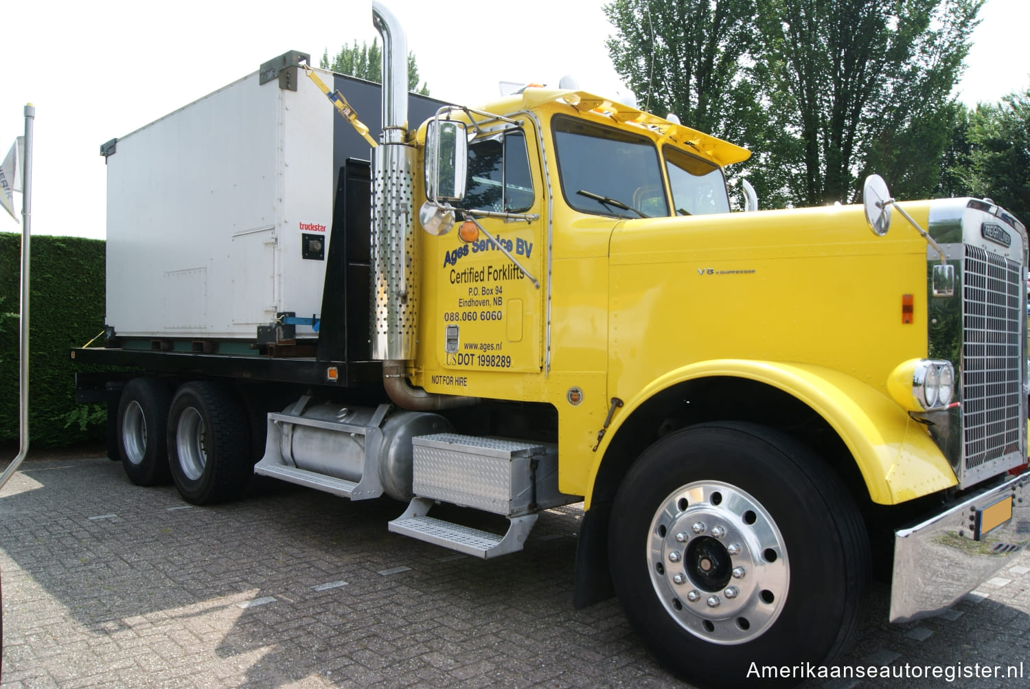 Vrachtwagens Freightliner uit 1979