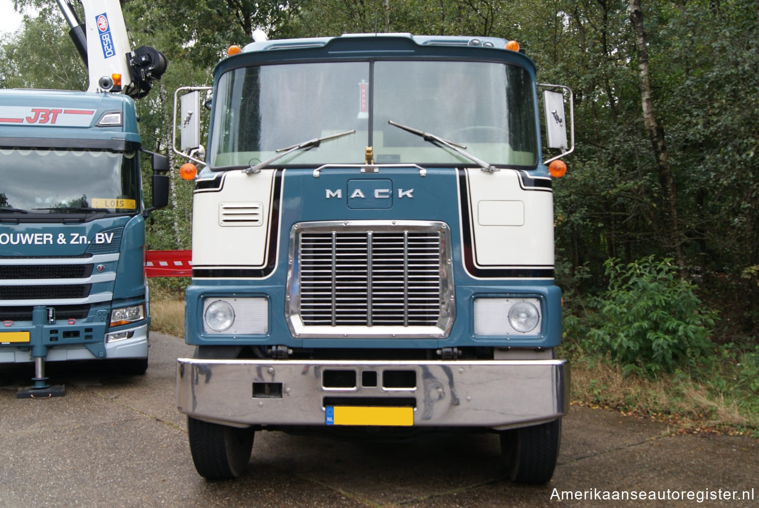 Vrachtwagens Mack uit 1980